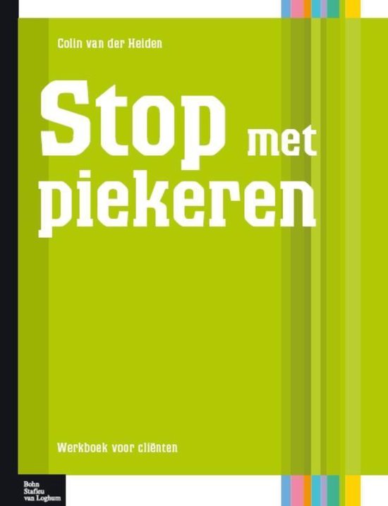 Protocollen voor de GGZ - Stop met piekeren - cover