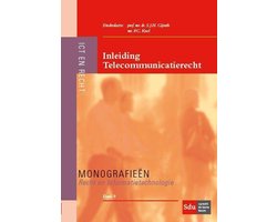 Omslag van Monografieen Recht en Informatietechnologie 9 -   Inleiding telecommunicatierecht