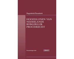 Omslag van Hoofdlijnen van Nederlands Burgerlijk Procesrecht