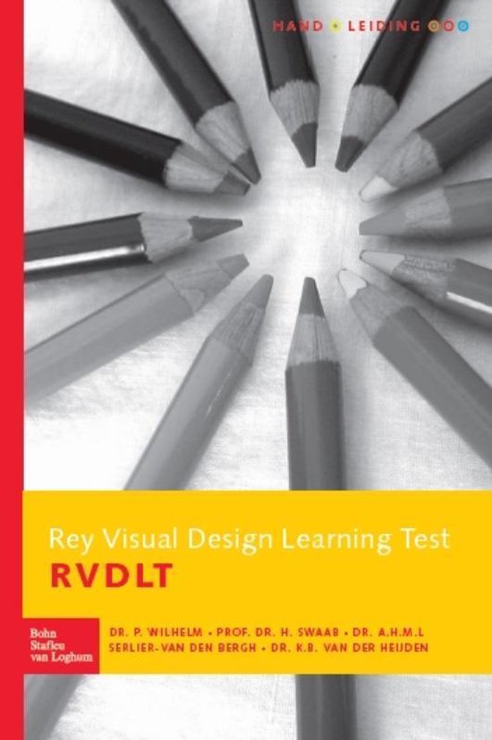 Rey Visual Design Learning Test - cover