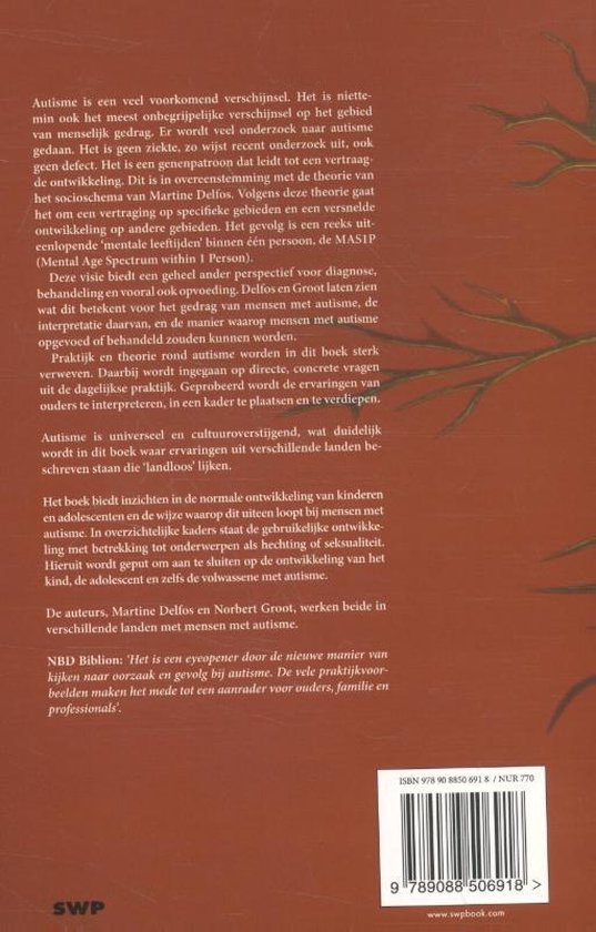 Autisme vanuit een ontwikkelingsperspectief