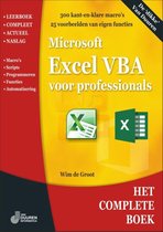 Het complete boek  -   Excel VBA voor professionals
