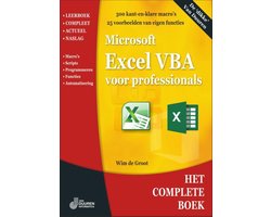 Het complete boek  -   Excel VBA voor professionals