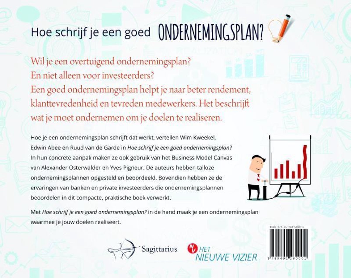 Hoe schrijf je een goed ondernemingsplan?, Wim Kweekel | 9789491260001