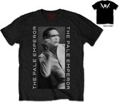 Marilyn Manson Heren Tshirt -M- The Pale Emperor Zwart