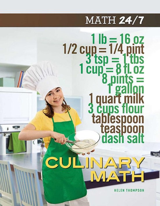 Math 24/7 - Culinary Math - cover