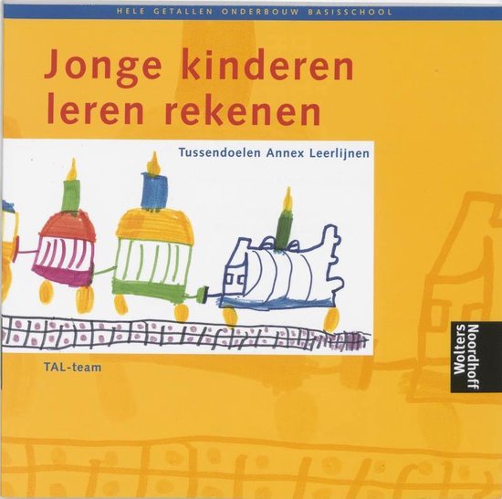 Cover van het boek 'Jonge kinderen leren rekenen + CD-ROM / druk 1' van  Tal-Groep