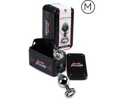 SECRETPLAY TOYS | Secretplay Plug Anal Transparent Aluminum 8cm