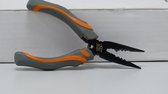 Plier Long Needle Nose Plastic Covered Handle 150Mm