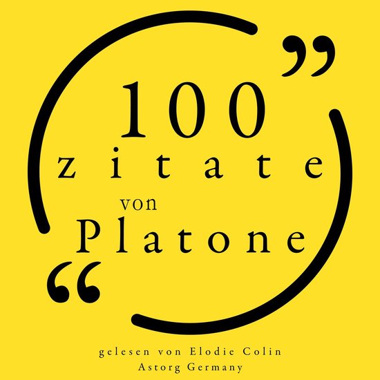 100 Zitate von Platon - cover