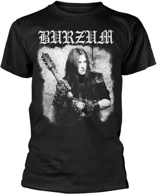 Burzum Unisex Tshirt -L- ANTHOLOGY 2018 Zwart