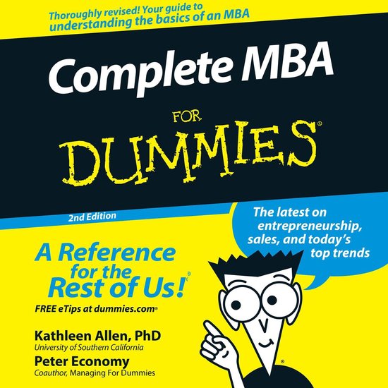 Complete MBA For Dummies - cover