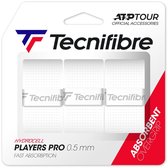 Tecnifibre Players Pro (3 stuks) - wit - 0.5 mm - overgrips