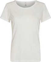 T-shirt SC-pylle-1in de kleur wit maat XXL/44 met ronde hals