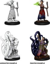 Dungeons and Dragons Miniatures - Nolzur's Marvelous - Human  Female Warlock - Miniatuur - Ongeverfd