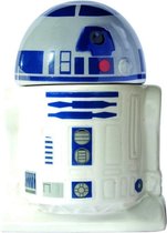 R2-D2 egg cup with ceramic saltcellar in gift box