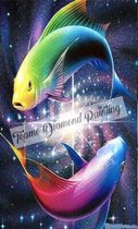 TOPMO - Vissen in de Melkweg - 40X50CM- Diamond painting pakket - HQ Diamond Painting - VOLLEDIG dekkend - Diamant Schilderen - voor Volwassenen – RONDE STEENTJES