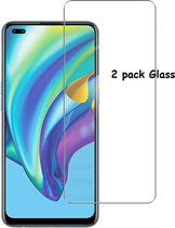 Oppo Reno 4 Lite 2 pack tempered glass / screen protector