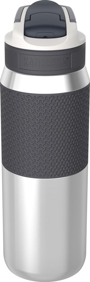 Kambukka Lagoon ge soleerde Drinkfles 750 ml - Stainless Steel met ge ntegreerd rietje