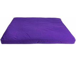Meditatiemat Zabuton Violet Katoen – 86 x 66 x 6 cm – incl. Binnenhoes
