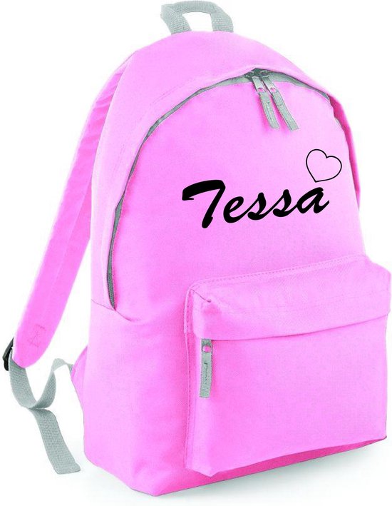 Luxe gepersonaliseerde schooltas met naam of afbeelding bedrukt in vele  kleuren | bol.com