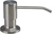 Cutty Shark - Zeeppomp geborsteld RVS - Zeeppomp chroom - Inbouw zeepdispenser - Luxe zeepdispenser - zeeppomp Inbouw keukenblad - Keuken / Badkamer Accessoire