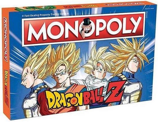 Afbeelding van het spel Dragon Ball Z monopoly game