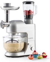 Klarstein Lucia 2G keukenmachine 1300W - food processor 5,2l - mixer - vleesmolen  -  6 standen - puls-functie - zonder BPA