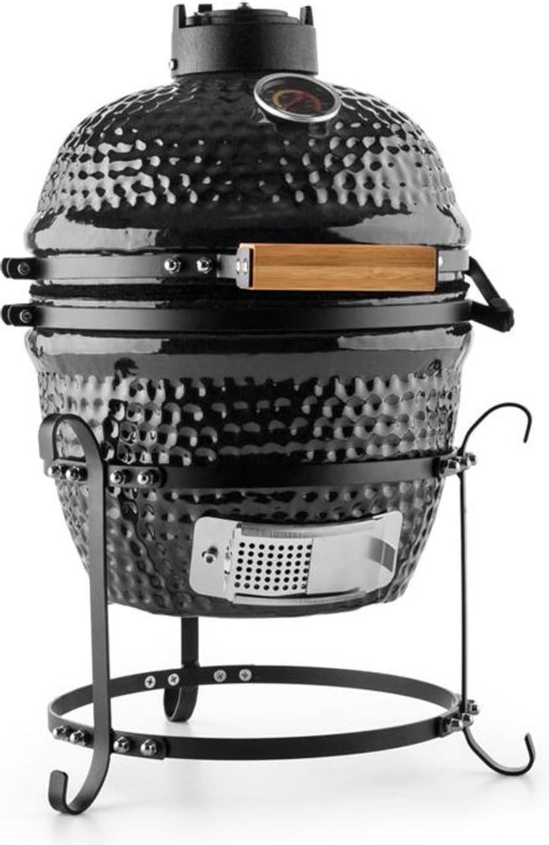 Klarstein Princesize 11" Kamado-barbeque keramische smoker BBQ grill , temperaturen van 50° tot 425 °C , 615cm² grilloppervlakte