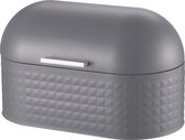 YILTEX -  Broodtrommel – IJzer Met Aluminium Handvat – Mat Grijs