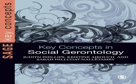 SAGE Key Concepts series - Key Concepts in Social Gerontolog ... - cover