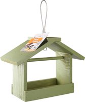 Flamingo Voederhuis enzo groen - hanger 23x11x16cm