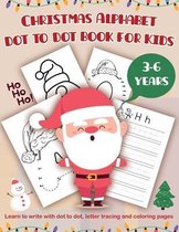 Christmas Alphabet dot do dot book for kids