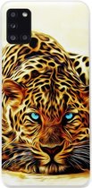 ADEL Siliconen Back Cover Softcase Hoesje Geschikt voor Samsung Galaxy A31 - Tijger