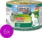 MAC's Vetcare Kattenvoer - Mono proteïne - Puur Lam 6 x 200g