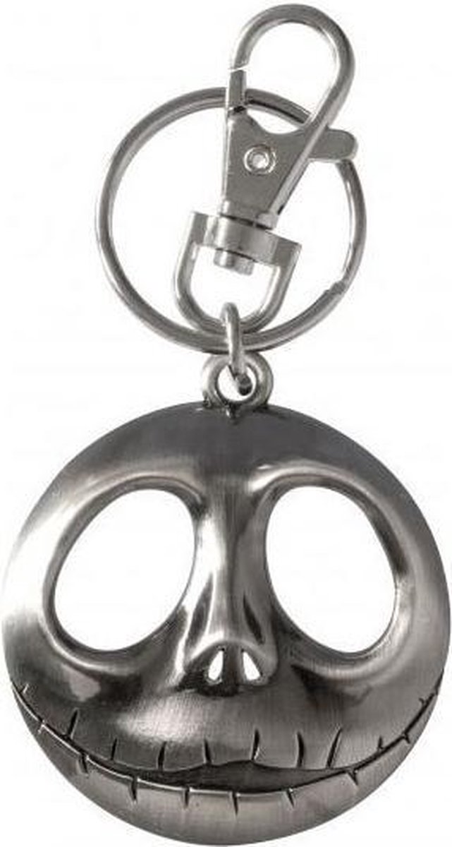 Nightmare Before Christmas Jack Head Metalen Sleutelhanger