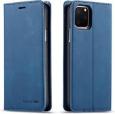 Apple iPhone 11 Pro Telefoonhoesje | Hoogwaardig Leren Bookcase | Portemonnee | Blauw