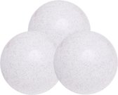 Misioo Extra set ballen, 50 stuks | Wooly White