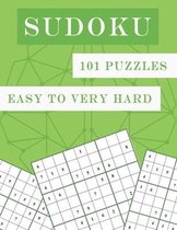 Sudoku Large Print 101 Puzzles Easy to Very Hard