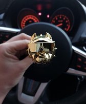 Bulldog Autoparfum - Incl. 3 Vullingen - Premium Auto Luchtverfrisser - Van Handythings - Navulbaar Auto Parfum - Goud