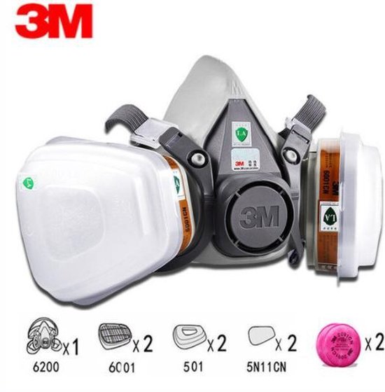 3M™ Demi-masque réutilisable et kit de filtre à particules P3