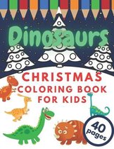 Dinosaurs Coloring Book for Kids Christmas