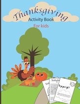 ThanksGiving Activity Book For Kids