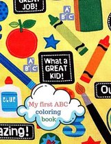 My first ABC coloring book