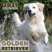 Golden Retriever 2021 Mini Wall Calendar
