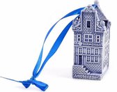Matix - Kersthanger - boom versiering - keramiek - huisje Holland - per 3 stuks