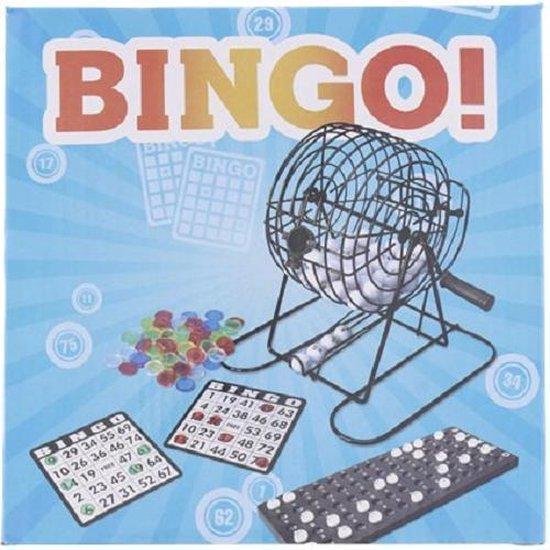 Thumbnail van een extra afbeelding van het spel Metalen Bingomolen - lotto bingo spel - bingomolen - bingospel met molen - geluksspel