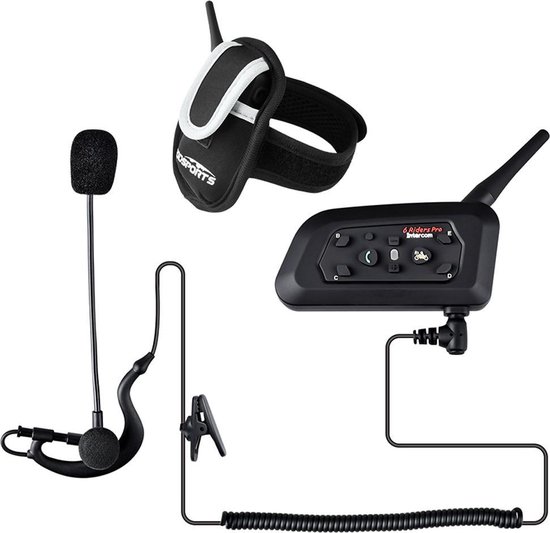 Système de communication casque + récepteur bluetooth - kit de communication...  | bol.com