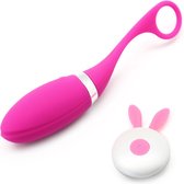 Vibration Egg Gisele De Luxe - Sensationeel gevoel - 12 trilstanden - Elegante vorm - Vibrator ei met afstandbediening - Stimulerend voor vrouwen - Draadloos - Batterij oplaadbaar