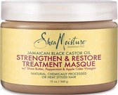 SheaMoisture Strengthen, Grow & Restore Treatment 340ml masque pour cheveux Unisexe